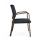 Lesro Newport Wide Guest Chair Metal Frame, Bronze, RS Night Sky Upholstery NP1201 - alternate 2